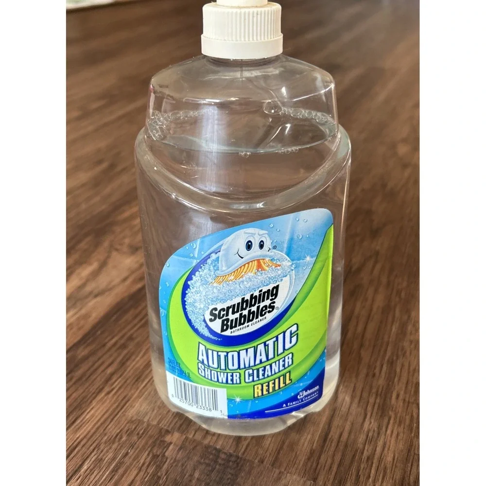 NEW Scrubbing Bubbles Automatic Shower Cleaner Refill 34‎ oz